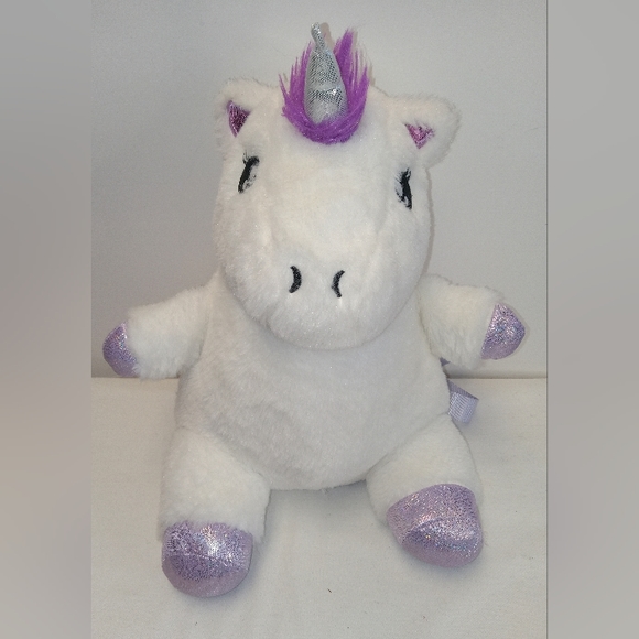 WONDER NATION UNICORN PLUSH 11" BACKPACK - Picture 1 of 4